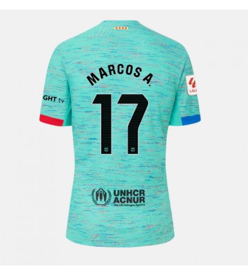 Barcelona Marcos Alonso #17 Koszulka Trzecich Kobiety 2023-24 Krótki Rękaw